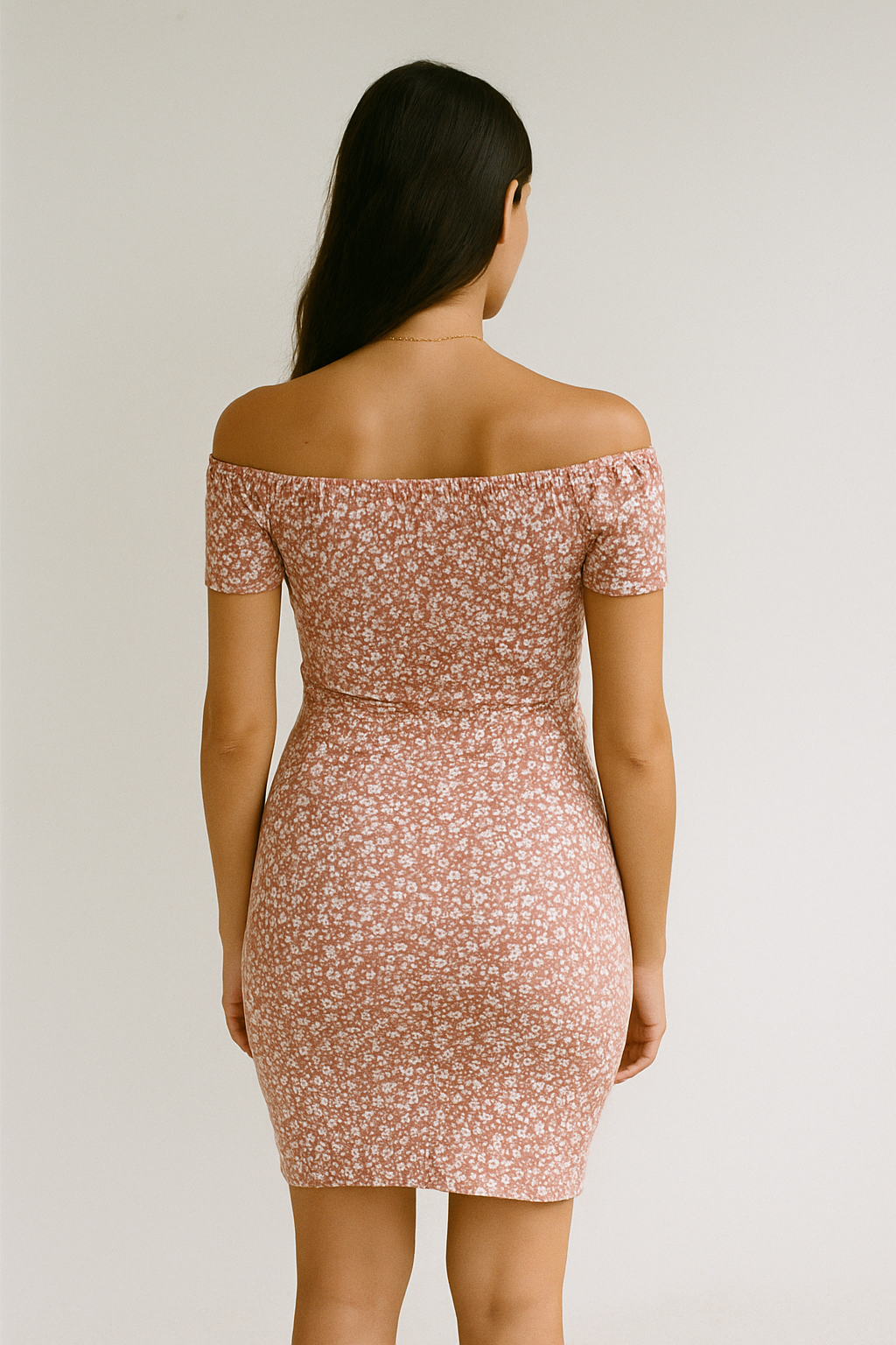 SoftStretch Off-Shoulder Dress