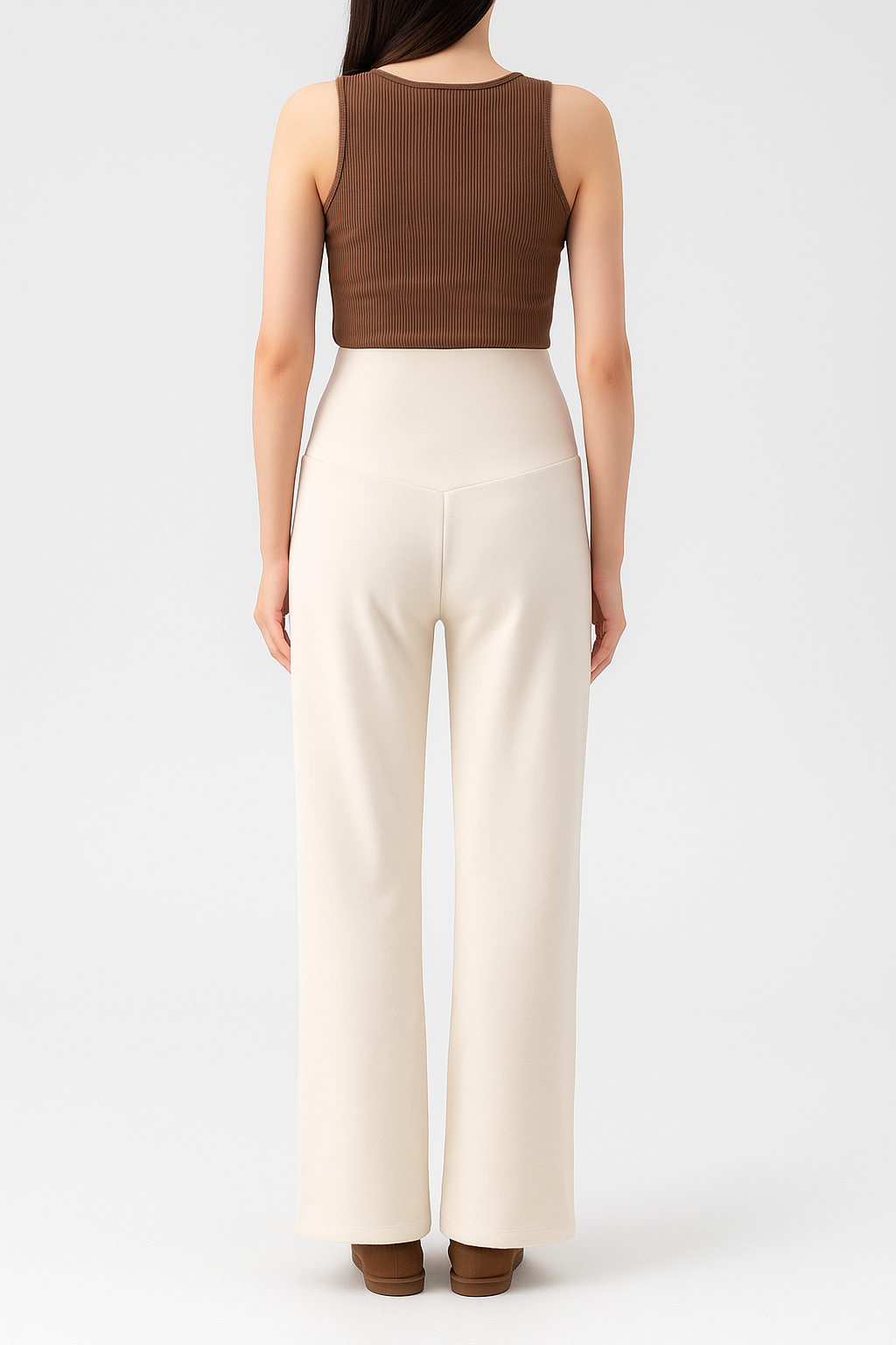 Wool Wide Leg Pants